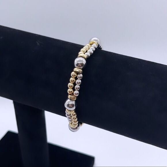 NWT Wool + Pepper Co. Mixed Metals Bracelet - Picture 5 of 5